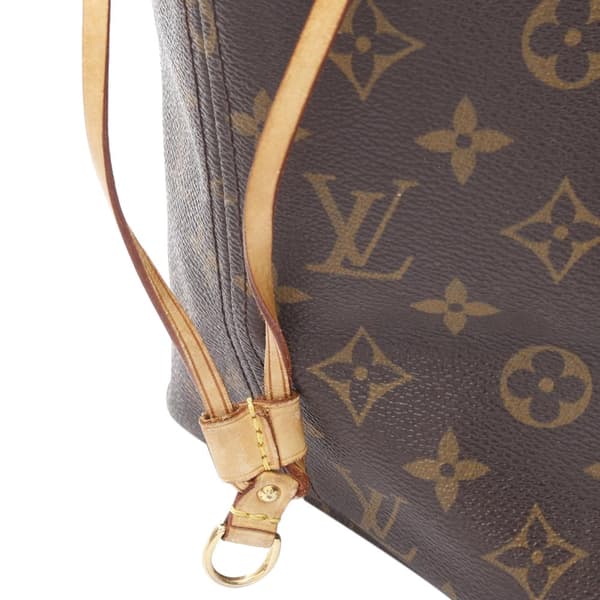 Pre-owned Louis Vuitton Monogram Neverfull MM Brown
