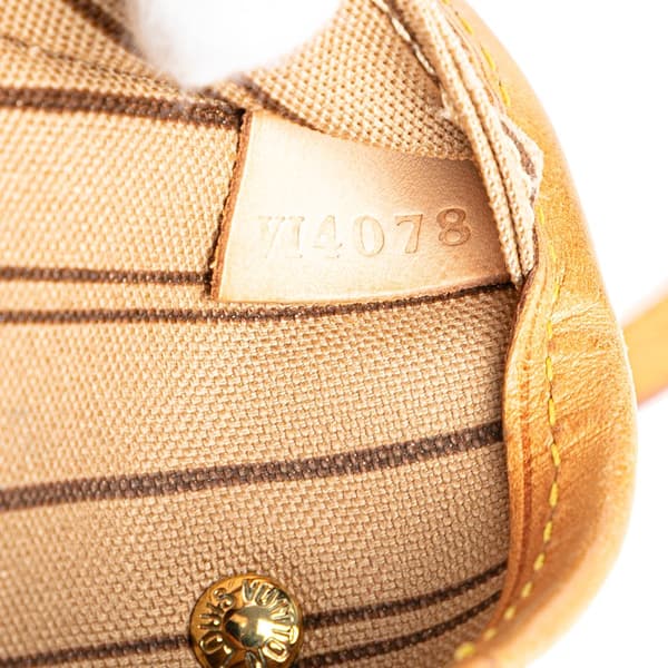 Pre-owned Louis Vuitton Monogram Neverfull PM Brown