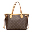 Miniatyrbilde 1 av 10: Pre-owned Louis Vuitton Monogram Neverfull PM Brown