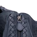 Miniatyrbild 8 av 10: Pre-owned Bottega Veneta Nappa Intrecciato Tote Blue