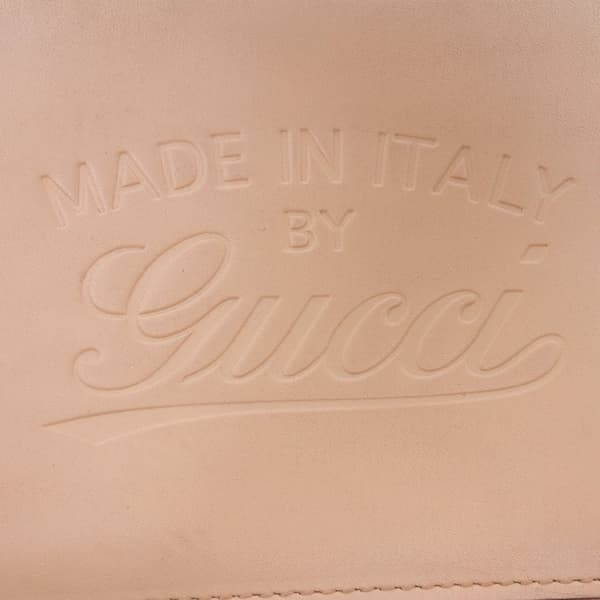 Pre-owned Gucci Diamante Canvas Craft Tote Brown