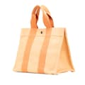 Pikkukuva 2 / 9: Pre-owned Hermès Toile Bora Bora PM Tote Orange