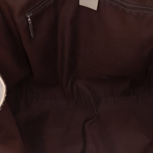 Pre-owned Gucci Large GG Canvas Sukey Tote Brown