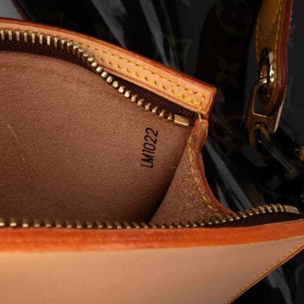 Pre-owned Louis Vuitton Monogram Cabas Sac Ambre MM Brown