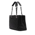 Miniatyrbillede 2 af 10: Pre-owned Chanel Caviar Grand Shopping Tote Black
