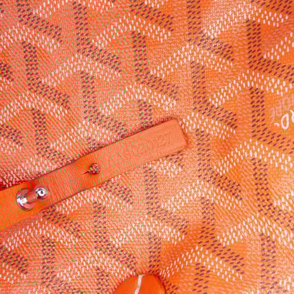 Pre-owned Goyard Goyardine Saint Louis PM Orange