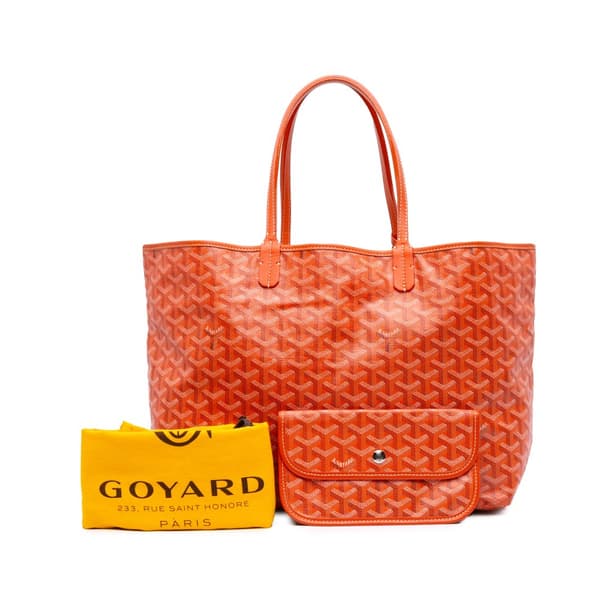 Pre-owned Goyard Goyardine Saint Louis PM Orange