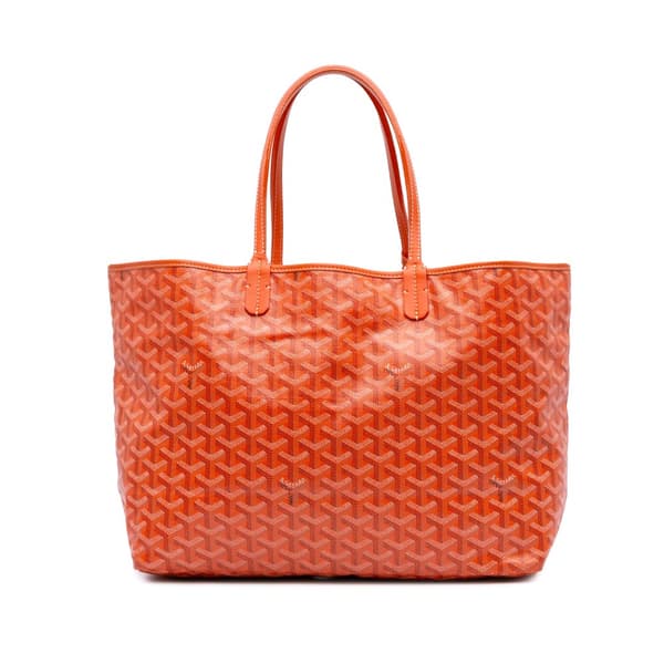 Pre-owned Goyard Goyardine Saint Louis PM Orange
