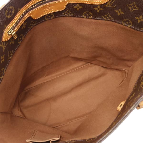 Pre-owned Louis Vuitton Monogram Sac Shopping Brown
