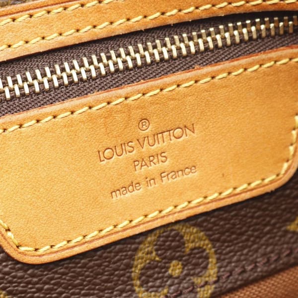 Pre-owned Louis Vuitton Monogram Sac Shopping Brown