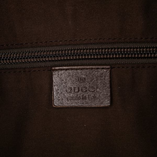 Pre-owned Gucci GG Canvas Tote Brown