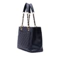 Miniatyrbillede 2 af 9: Pre-owned Chanel Caviar Grand Shopping Tote Blue