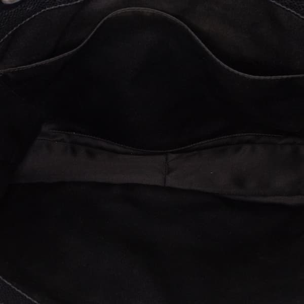 Pre-owned Chanel Caviar Grand Shopping Tote Black