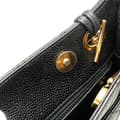 Miniatyrbild 10 av 10: Pre-owned Chanel Quilted Caviar Chain Tote Black