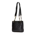 Miniatyrbild 2 av 10: Pre-owned Chanel Quilted Caviar Chain Tote Black