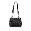Miniatyrbild 1 av 10: Pre-owned Chanel Quilted Caviar Chain Tote Black