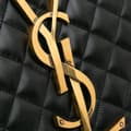 Pikkukuva 7 / 10: Pre-owned Saint Laurent Maxi Quilted Lambskin Icare Shopping Tote Black