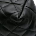 Pikkukuva 8 / 10: Pre-owned Saint Laurent Maxi Quilted Lambskin Icare Shopping Tote Black