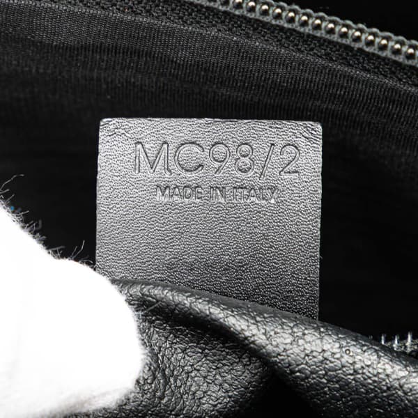 Pre-owned Celine Macadam Coated Canvas Tote Black