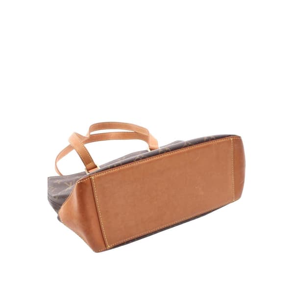 Pre-owned Louis Vuitton Monogram Cabas Piano Brown
