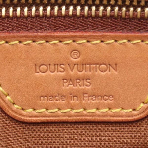 Pre-owned Louis Vuitton Monogram Cabas Piano Brown