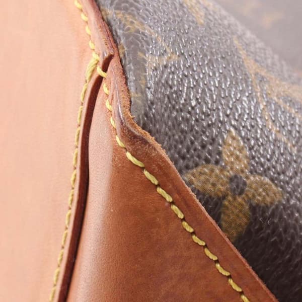 Pre-owned Louis Vuitton Monogram Cabas Piano Brown