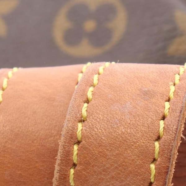 Pre-owned Louis Vuitton Monogram Cabas Piano Brown