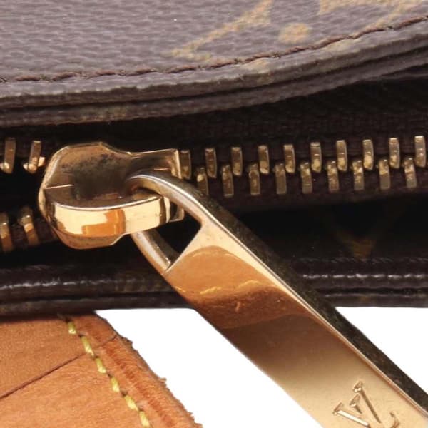 Pre-owned Louis Vuitton Monogram Cabas Piano Brown