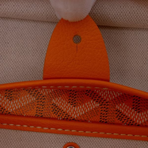 Pre-owned Goyard Goyardine Artois PM Yellow