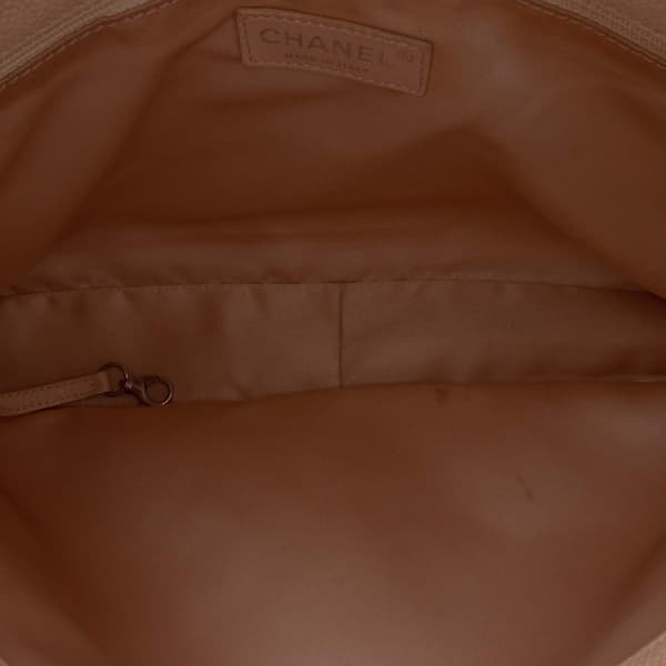 Pre-owned Chanel Caviar Grand Shopping Tote Brown