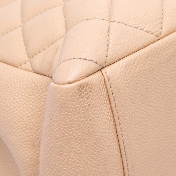 Pre-owned Chanel Caviar Grand Shopping Tote Brown