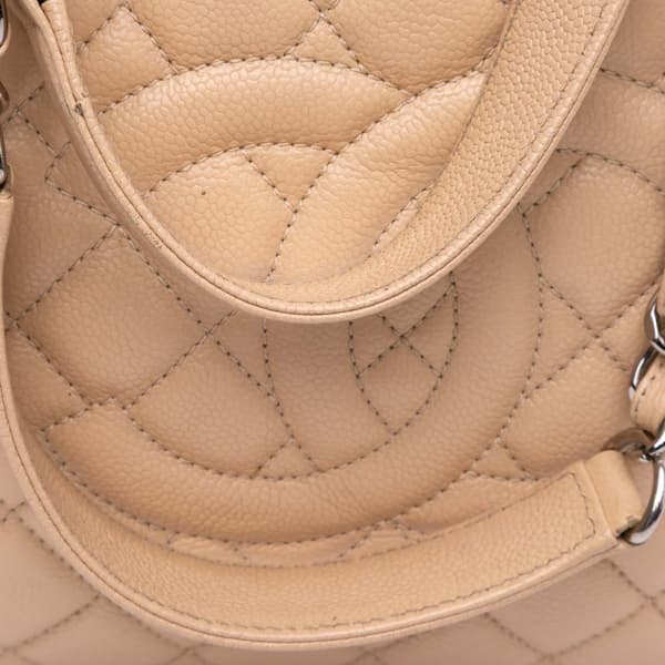 Pre-owned Chanel Caviar Grand Shopping Tote Brown