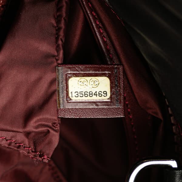 Pre-owned Chanel Small Quilted Nylon Coco Cocoon Tote Black