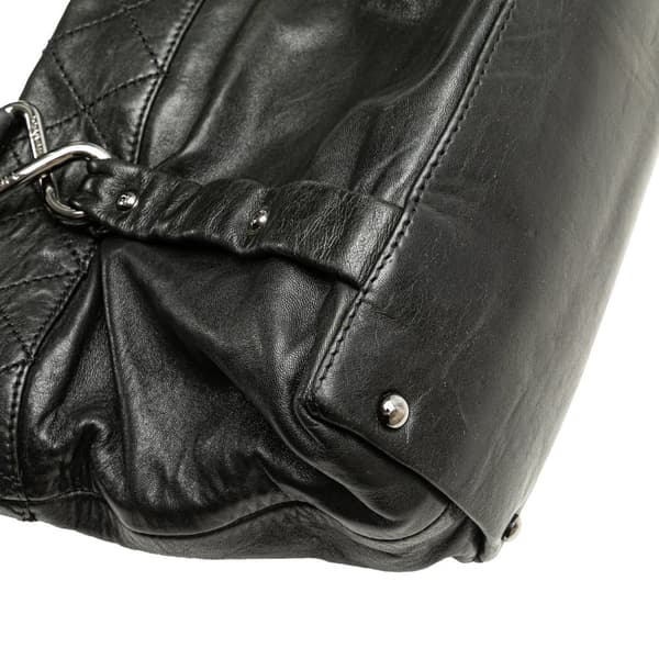 Pre-owned Chanel Small Reissue Lambskin 8 Knots Tote Black