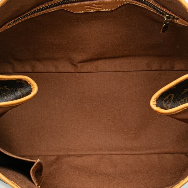 Pre-owned Louis Vuitton Monogram Batignolles Horizontal Brown