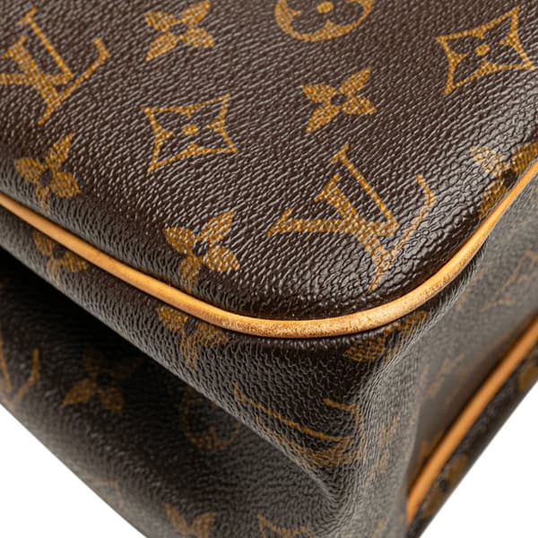 Pre-owned Louis Vuitton Monogram Batignolles Horizontal Brown