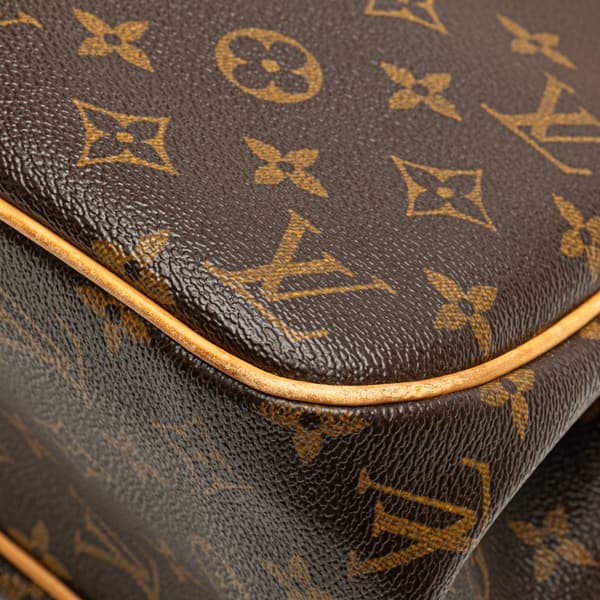 Pre-owned Louis Vuitton Monogram Batignolles Horizontal Brown