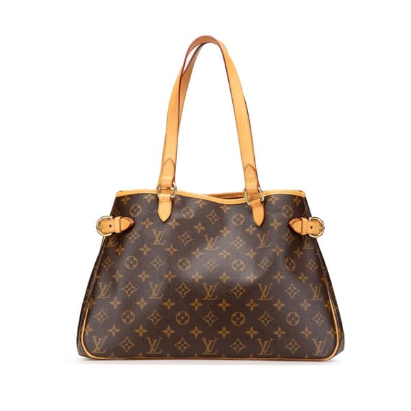 Pre-owned Louis Vuitton Monogram Batignolles Horizontal Brown