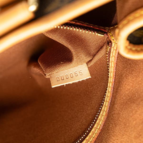 Pre-owned Louis Vuitton Monogram Batignolles Horizontal Brown