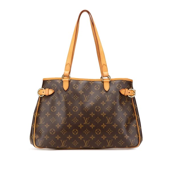 Pre-owned Louis Vuitton Monogram Batignolles Horizontal Brown