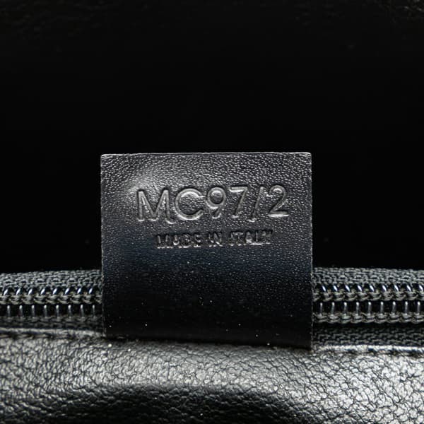 Pre-owned Celine Macadam Coated Canvas Tote Black