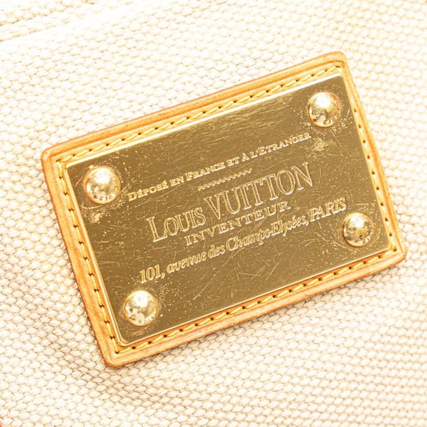 Pre-owned Louis Vuitton Antigua Cabas MM Brown