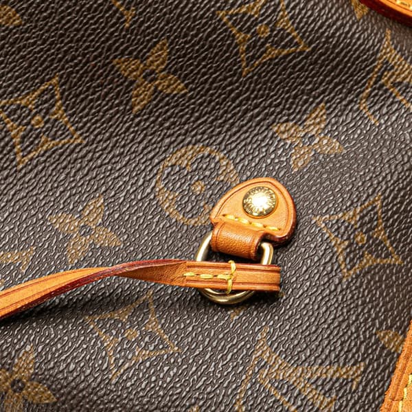Pre-owned Louis Vuitton Monogram Neverfull MM Brown