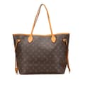 Miniatyrbild 1 av 10: Pre-owned Louis Vuitton Monogram Neverfull MM Brown