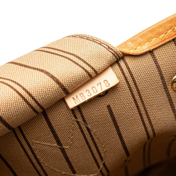 Pre-owned Louis Vuitton Monogram Neverfull PM Brown