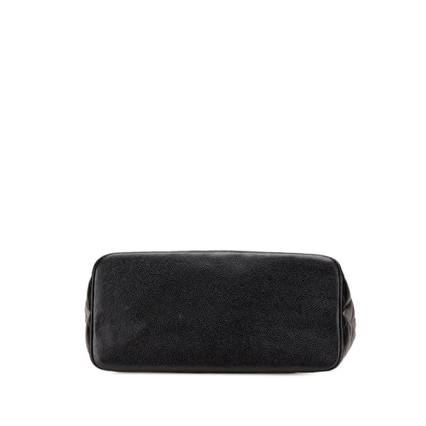 Pre-owned Chanel Caviar Medallion Tote Black