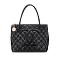 Pikkukuva 1 / 10: Pre-owned Chanel Caviar Medallion Tote Black