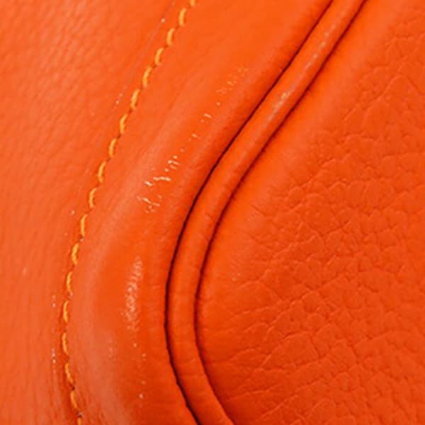 Pre-owned Hermès Negonda Garden Party 30 Orange