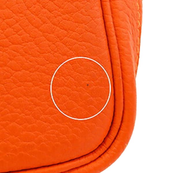 Pre-owned Hermès Negonda Garden Party 30 Orange