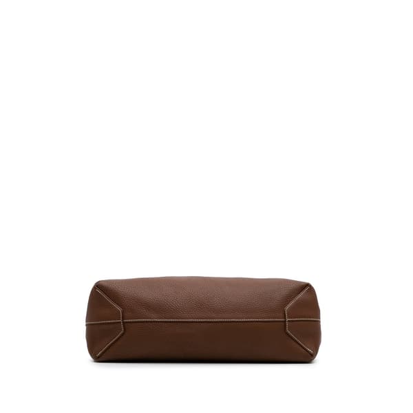 Pre-owned Hermès Clemence Double Sens 36 Brown